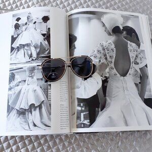 NWOT Aldo shiny gold and black aviator sunglasses